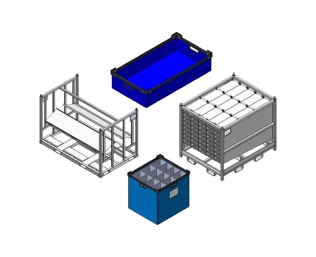 material handling containers