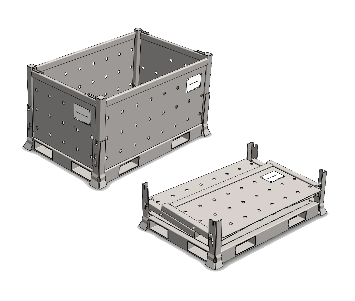 Container Fabricator - Collapsible Bins